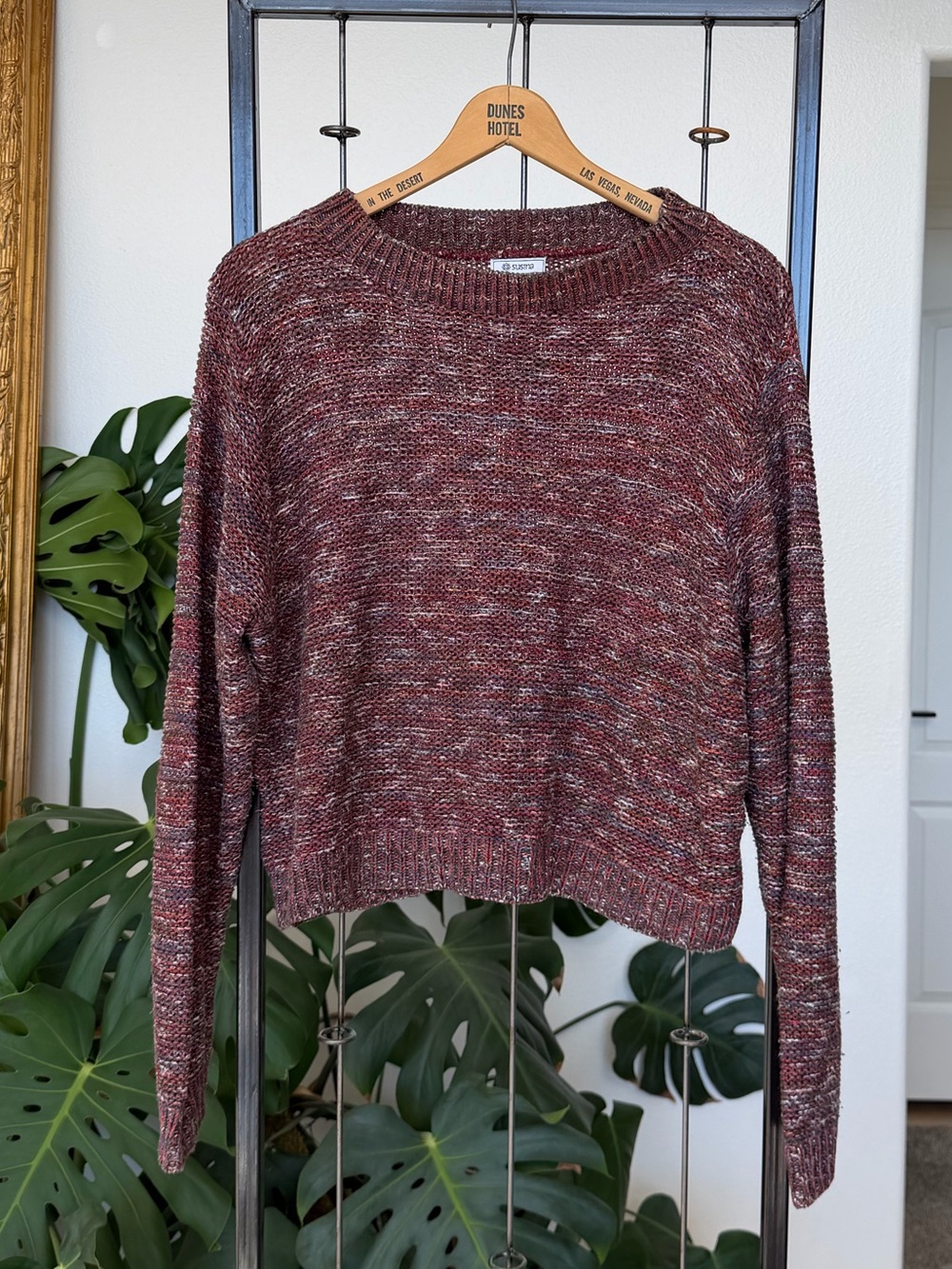 Susina Marled Knit Sweater